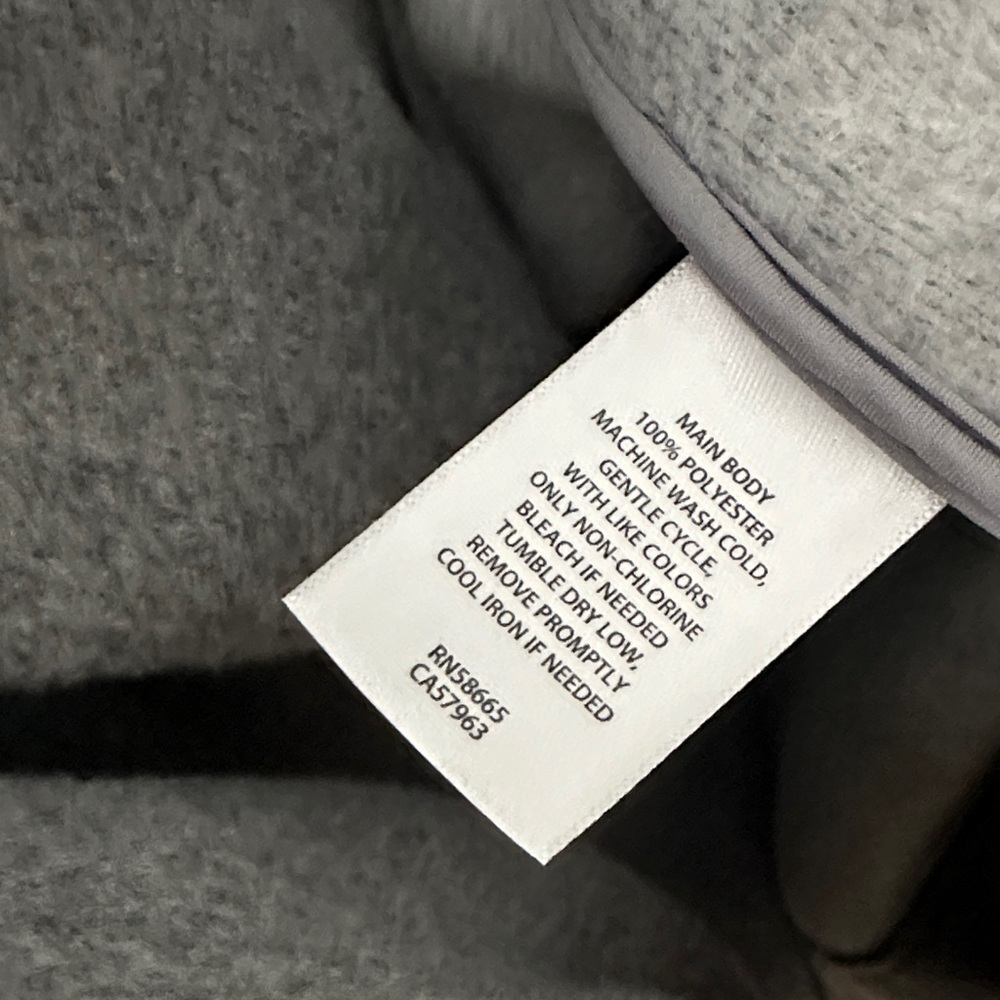 Open Edit Gray Wrap Robe Coat - Picture 6 of 7